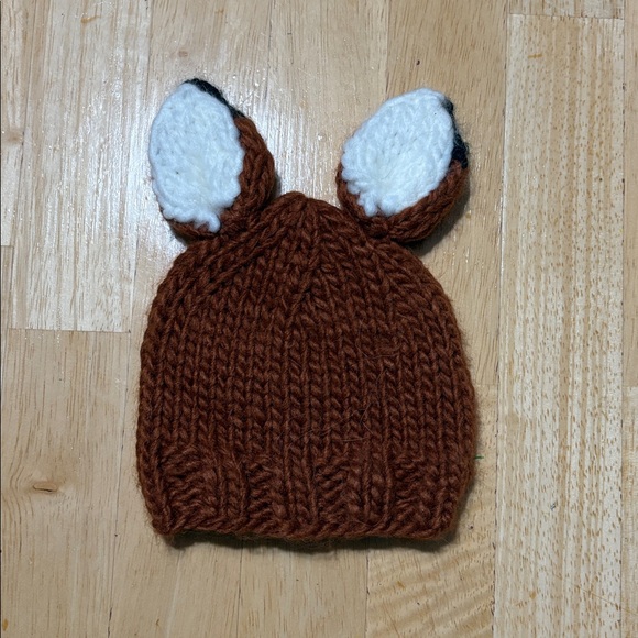 The Blueberry Hill Other - Baby Knit Hat with Animal Ears